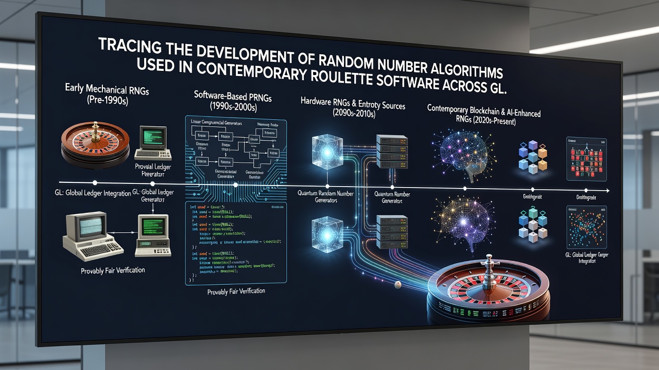 Modern certified random number generators powering contemporary roulette platforms in international markets